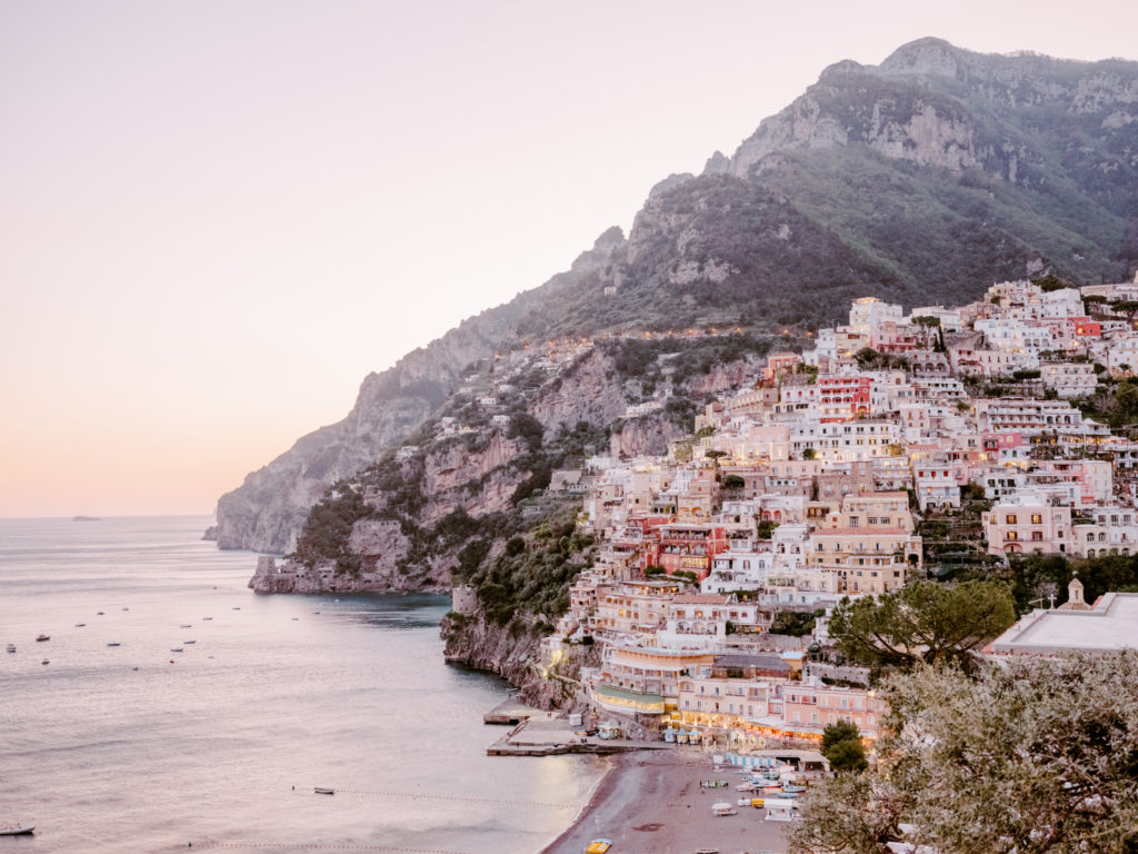 The Amalfi Coast in Positano, Italy