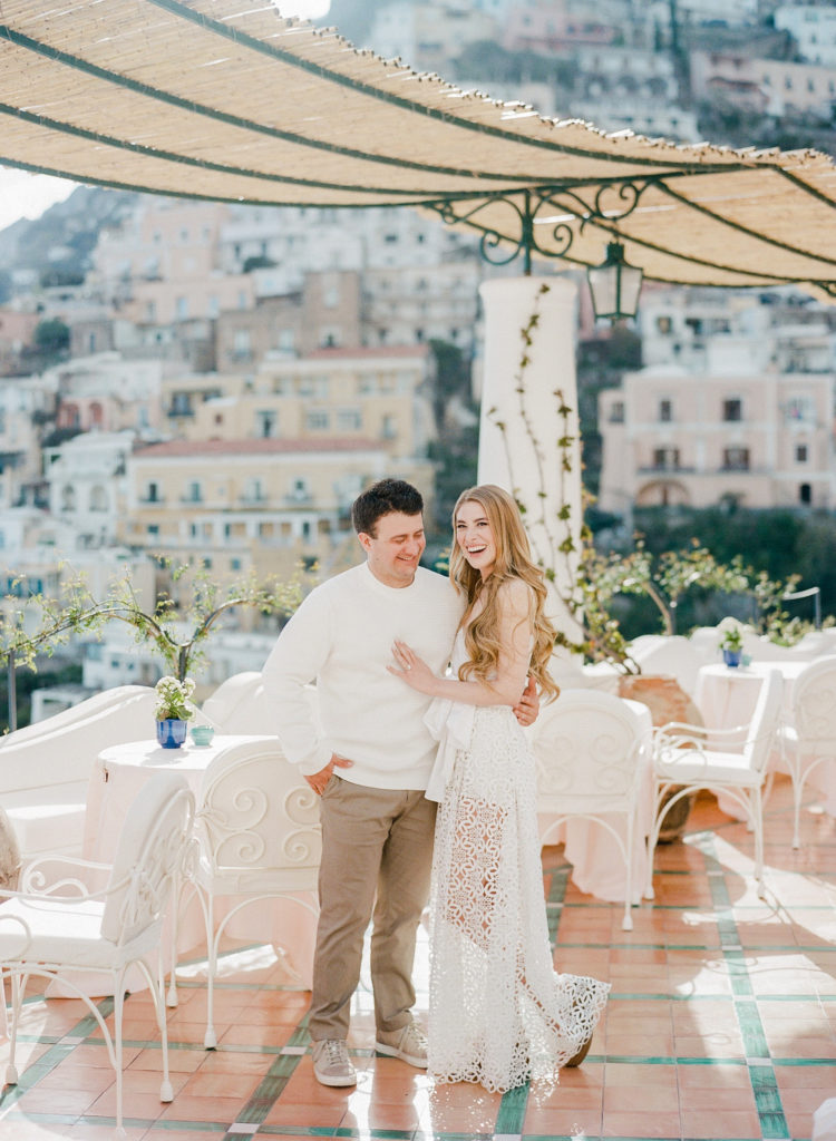 Engagement photo shoot Positano, Italy